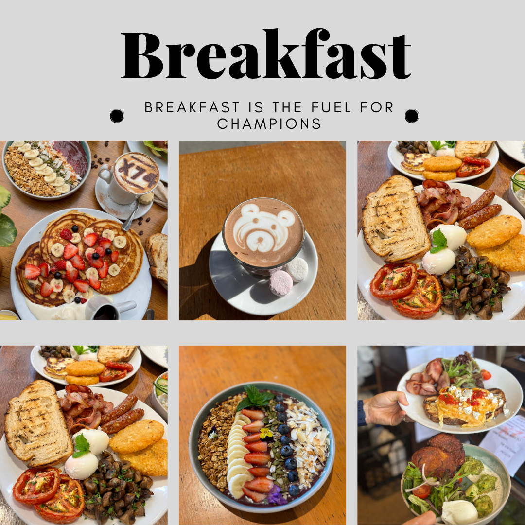 X74 Breakfast Menu